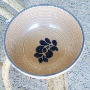 Folk Art By Pfaltzgraff 5 1/2" Soup/Cereal Bowl, Design Inside, Replacement Bowl